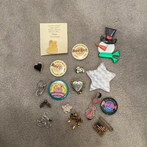 Vintage pin collection